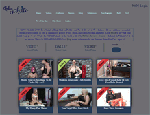 Tablet Screenshot of clubstiletto.com
